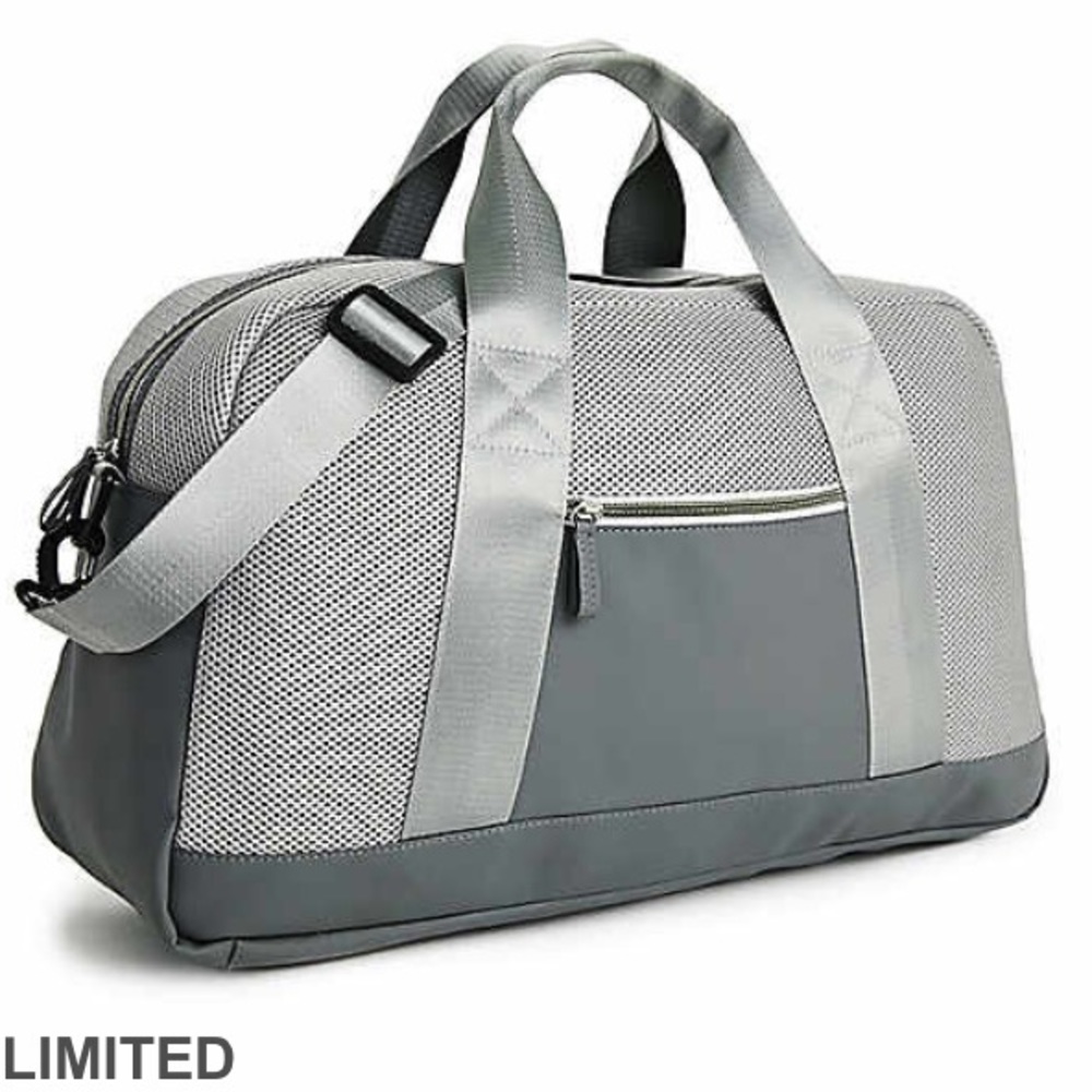 Brand New Gray Duffel Bag